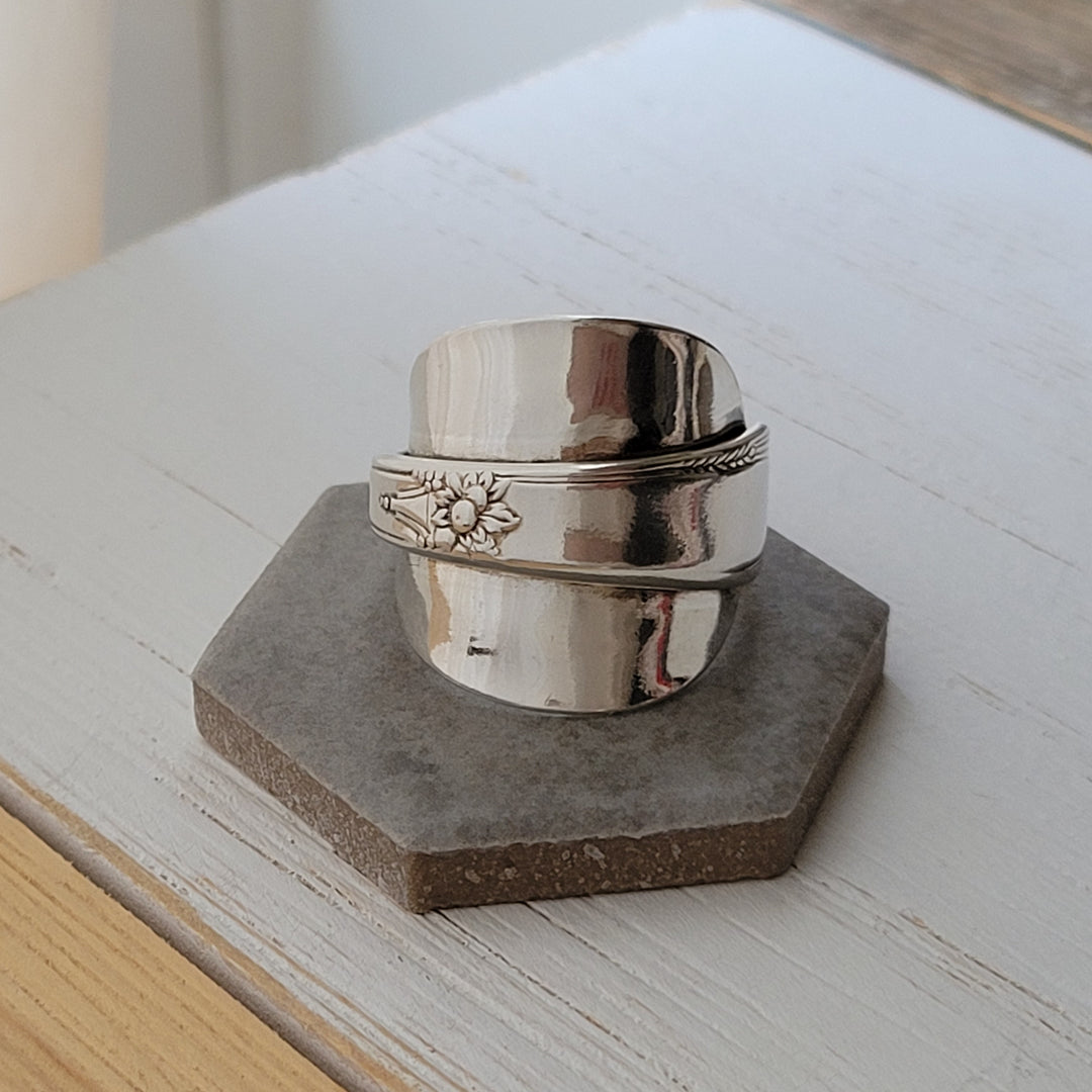 Sterling Silver Spoon Ring