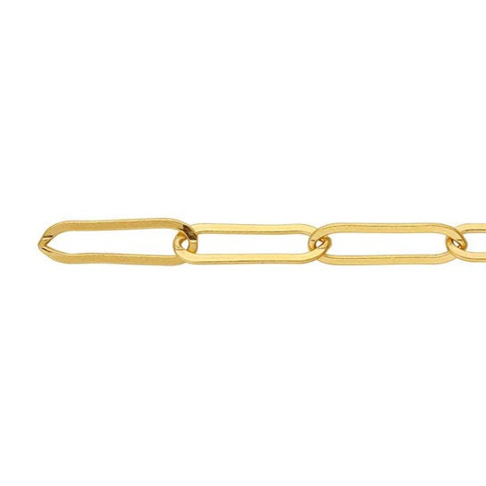 14K GF 5.3mm Oval Cable Chain