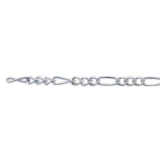 Sterling Silver 1.5 Figaro Chain