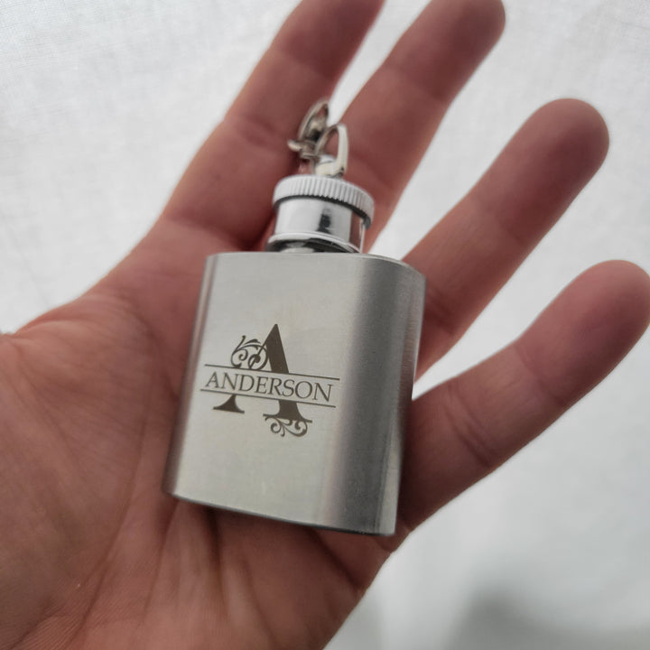 1oz Stainless Steel Flask