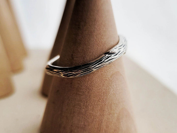 Sterling Silver Twig Ring
