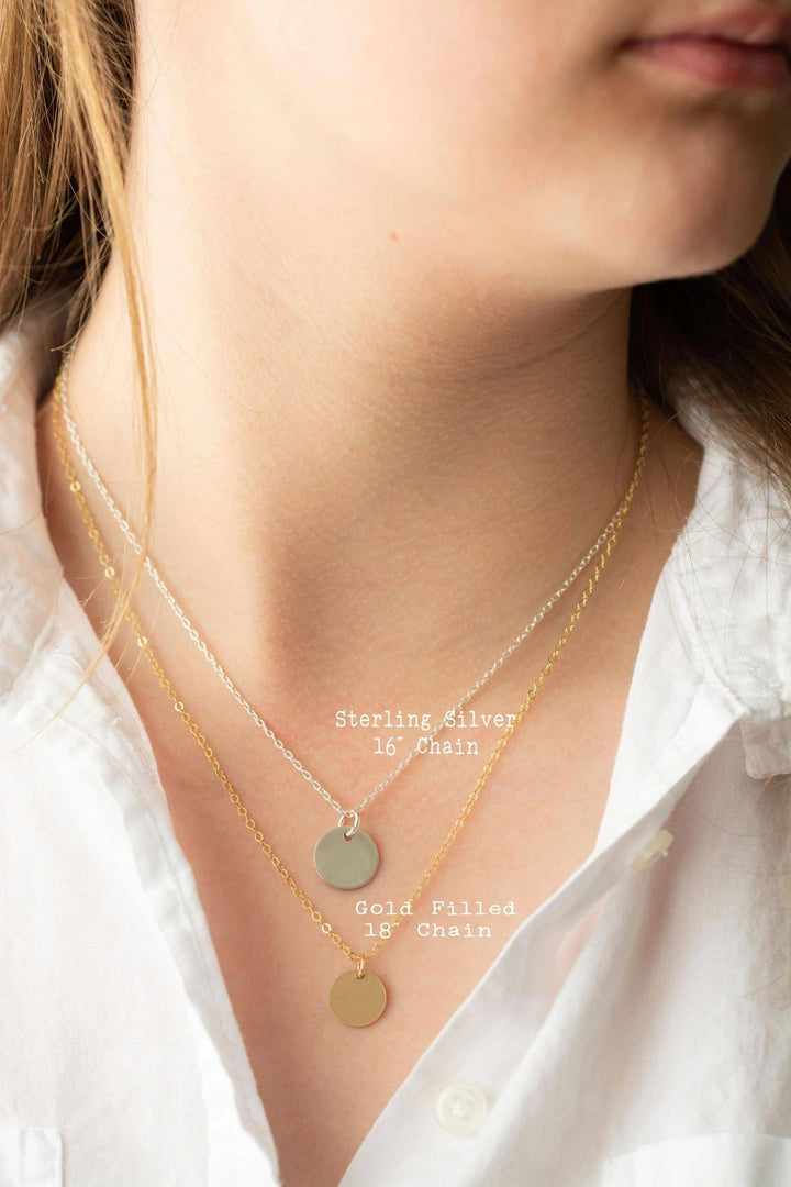 Gold Breathe necklace