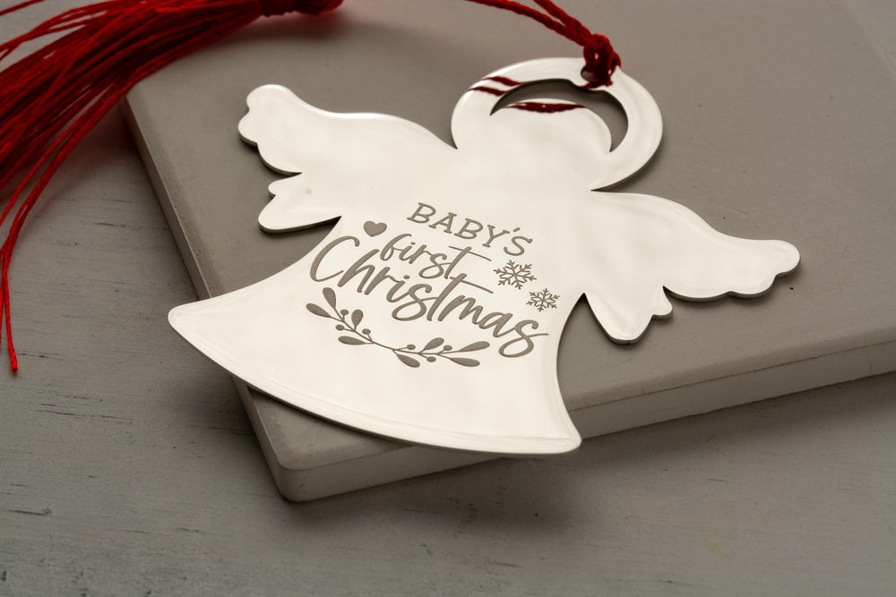 baby's first Christmas Angel Ornament